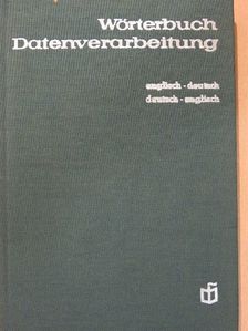 Egon Hofmann - Wörterbuch Datenverarbeitung [antikvár]