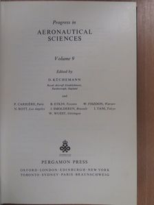 Progress in Aeronautical Sciences 9. [antikvár]