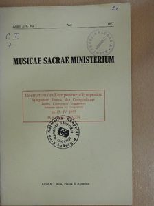 Mons. Johannes Overath - Musicae Sacrae Ministerium 1977 [antikvár]