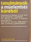 Dr. Bécsy Tamás - Tanulmányok a műelemzés köréből (dedikált példány) [antikvár]