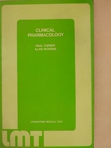 Alan Richens - Clinical Pharmacology [antikvár]