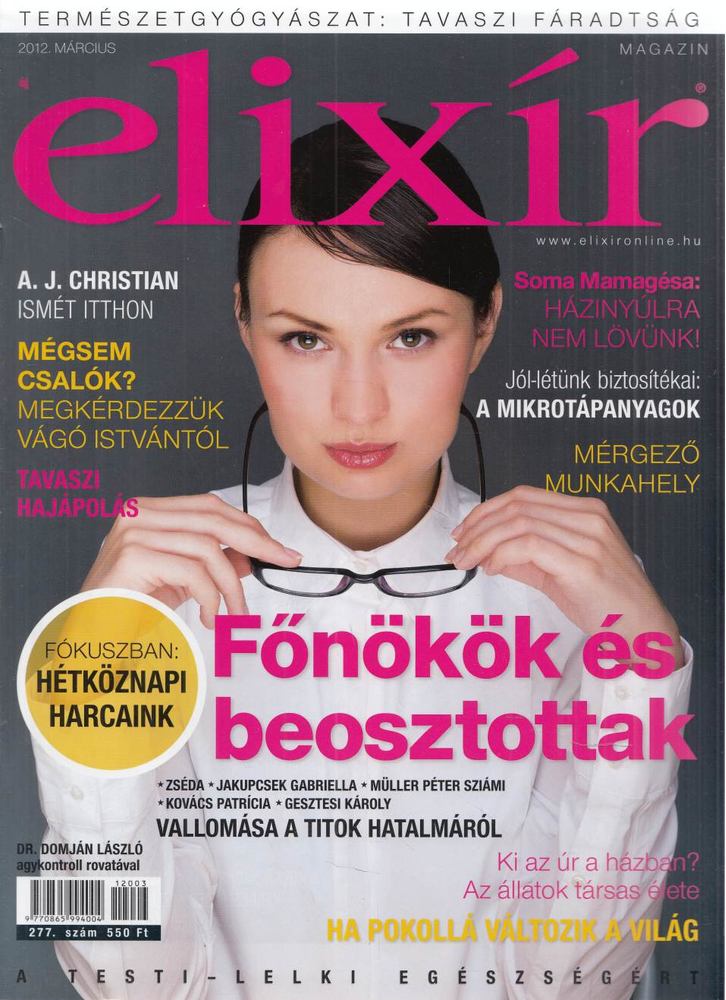 Dr. Nagy Róbert (főszerk.) - Elixír 2012. március [antikvár]