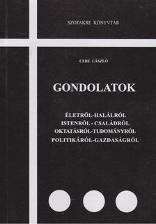 Cebe László - Gondolatok [antikvár]