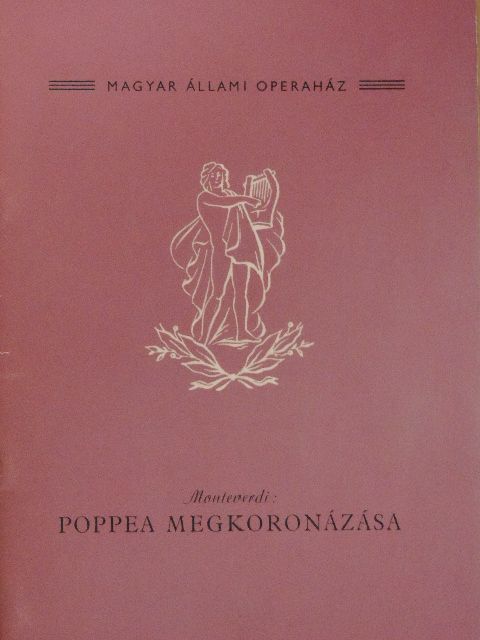 Boschán Daisy - Monteverdi: Poppea megkoronázása [antikvár]
