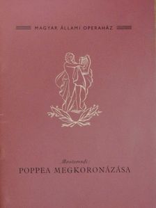 Boschán Daisy - Monteverdi: Poppea megkoronázása [antikvár]