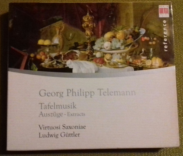 TELEMANN - TAFELMUSIC CD LUDWIG GÜTTLER