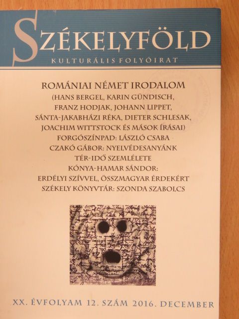 Bakó Botond - Székelyföld 2016. december [antikvár]