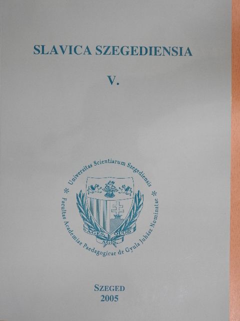 Györke Zoltán - Slavica Szegediensia V. [antikvár]