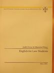 Judit Ormai - English for Law Students [antikvár]