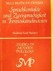 Nelu Bradean-Ebinger - Sprachkontakte und Zweisprachigkeit in Fennoskandinavien [antikvár]