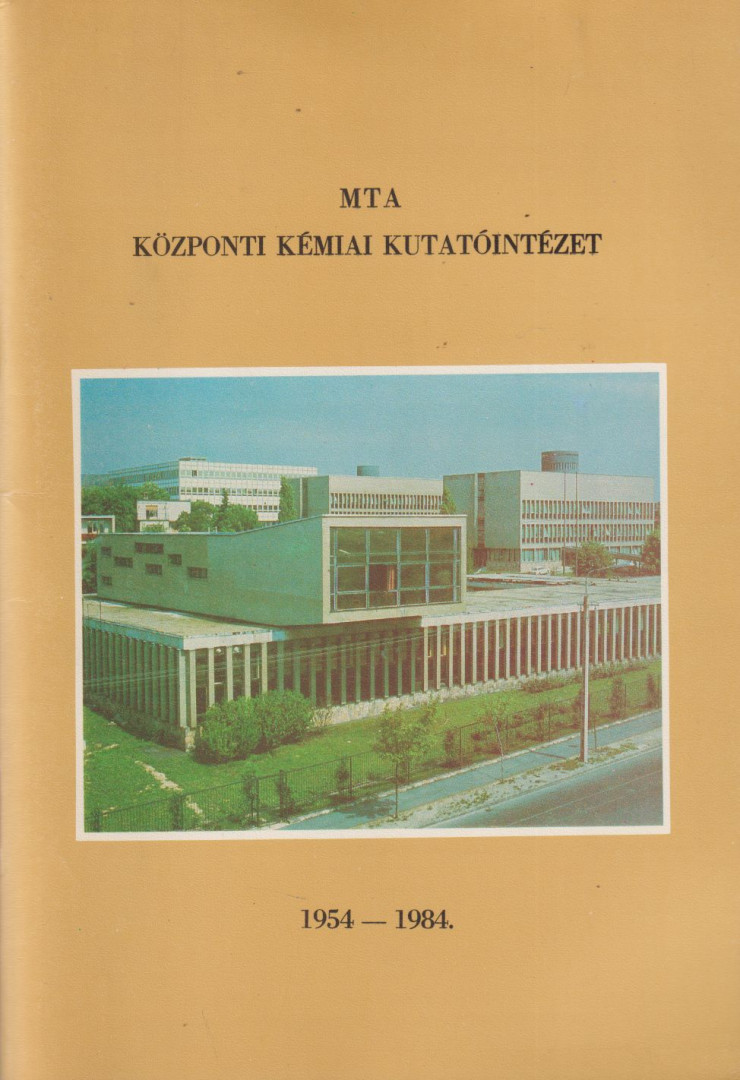 Dr. Vinkler Péter - MTA Központi Kémiai Kutatóintézet [antikvár]