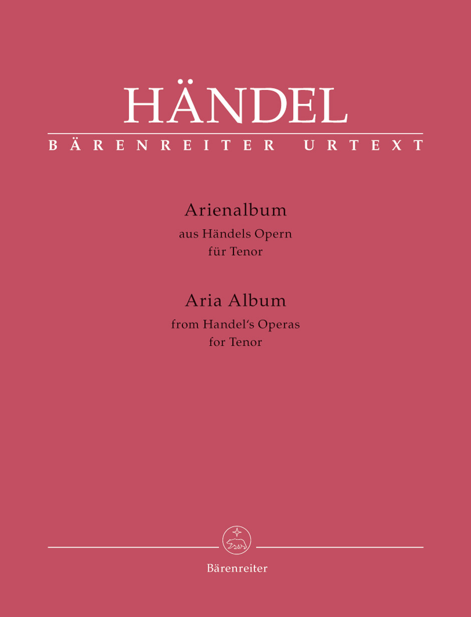 HAENDEL - ARIENALBUM AUS HAENDELS OPERN FÜR TENOR (DONALD BURROWS)