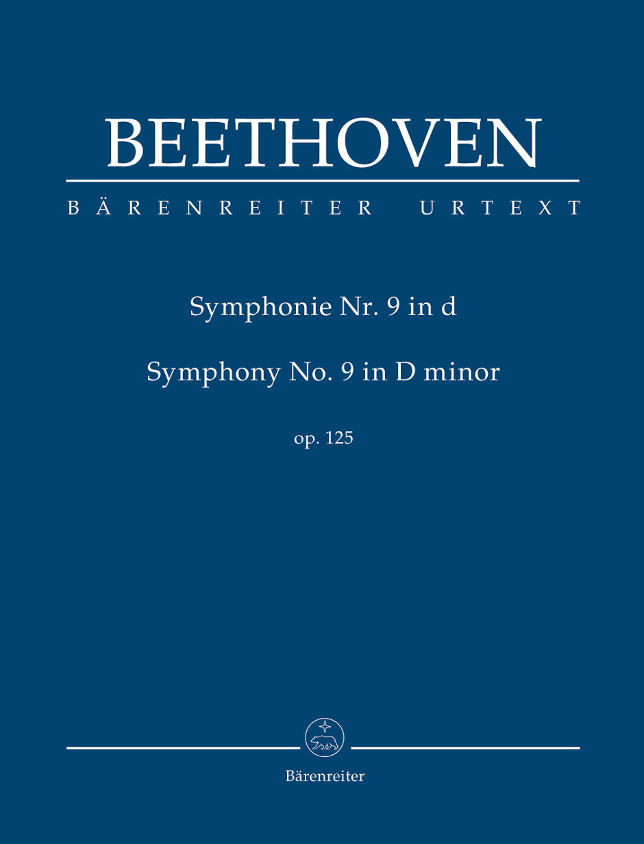 BEETHOVEN - SYMPHONIE NR.9 IN d-MOLL OP.125 TASCHENPARTITUR URTEXT (JONATHAN DEL MAR)