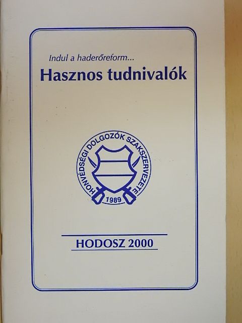 Breuer László - Indul a haderőreform... [antikvár]