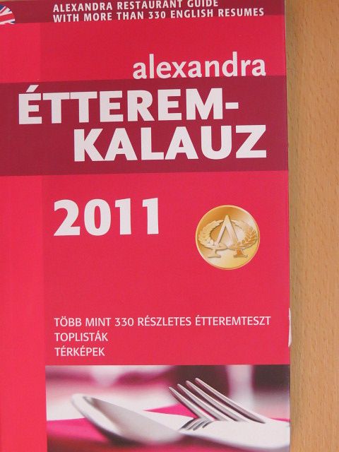 Alexandra étteremkalauz 2011 [antikvár]