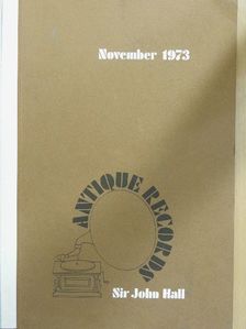 Alan Sanders - Antique Records November 1973 [antikvár]