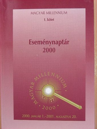 Eseménynaptár 2000 I. (töredék) [antikvár]
