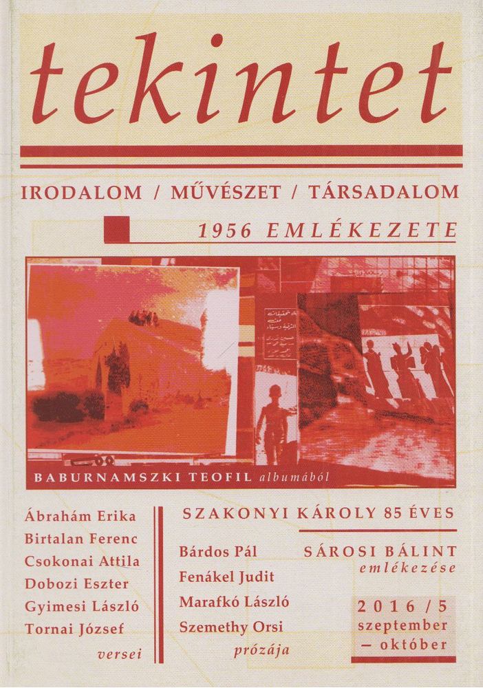 Farkas László - Tekintet 2016/5. szeptember - október [antikvár]