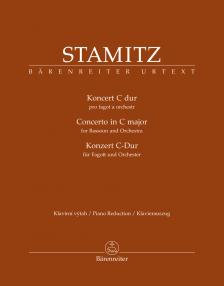 STAMITZ, CARL - CONCERTO IN C MAJOR FOR BASSOON AND ORCHESTRA, PIANO REDUCTION