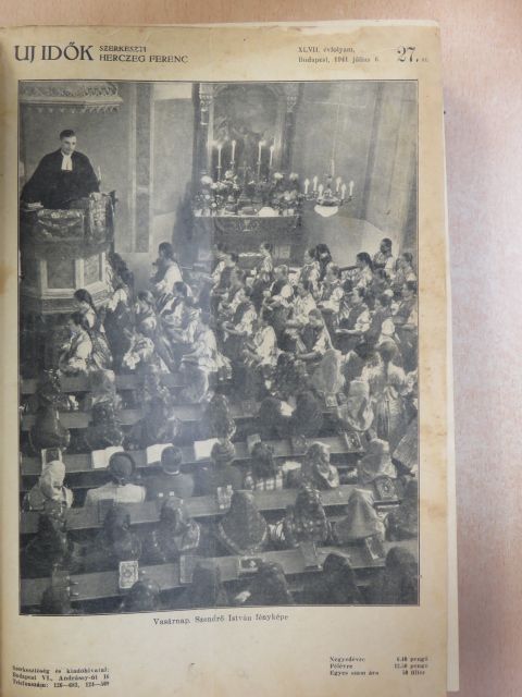 Barabás Gyula - Uj Idők 1941. (nem teljes évfolyam) [antikvár]