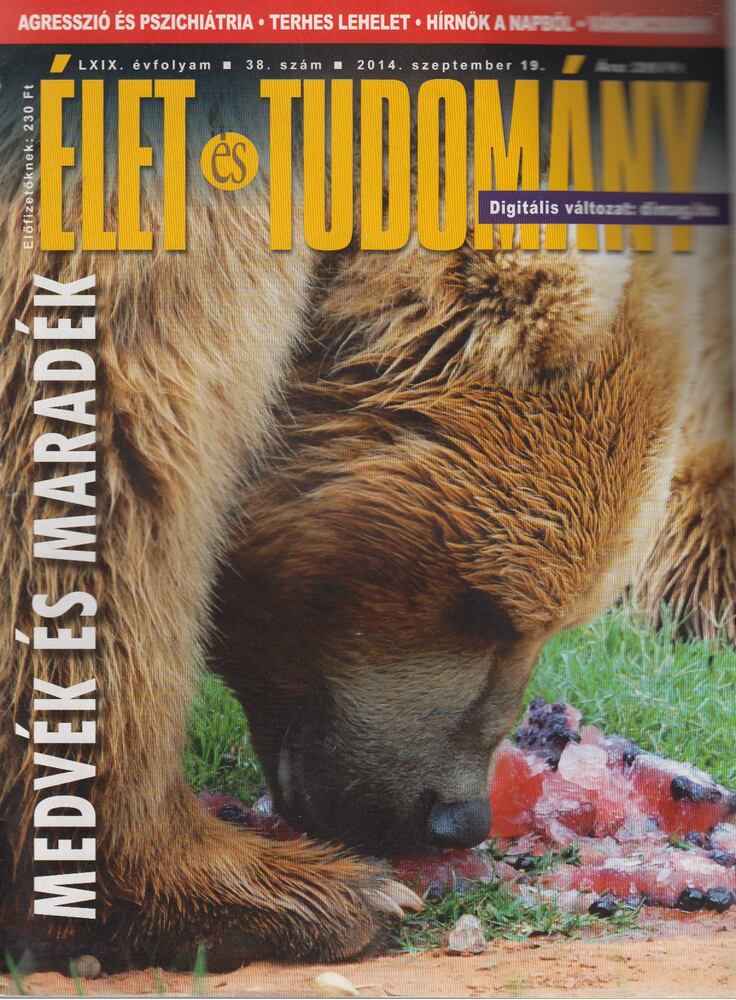 Gózon Ákos - Élet és Tudomány 2014/38. [antikvár]