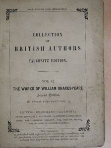 William Shakespeare - The Works of William Shakespeare 3. [antikvár]