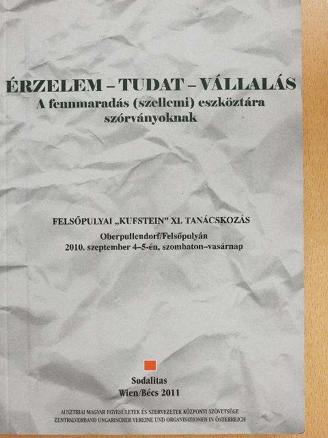 Böröndi Lajos - Érzelem-tudat-vállalás [antikvár]