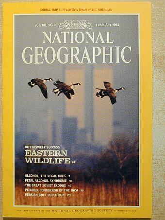 Boyd Gibbons - National Geographic February 1992 [antikvár]
