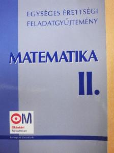 Hortobágyi István - Matematika II. [antikvár]