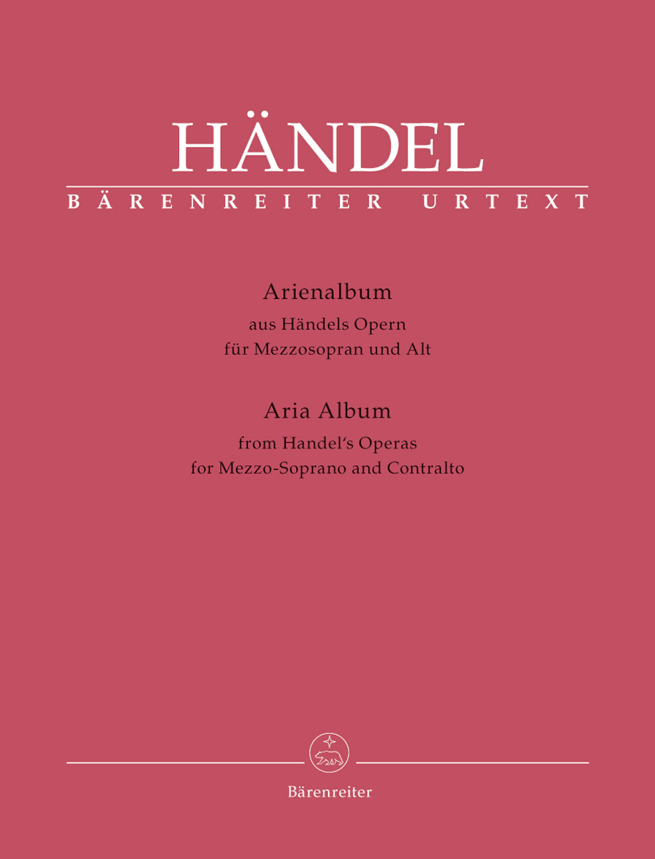 HAENDEL - ARIENALBUM AUS HAENDELS OPERN FÜR MEZZOSOPRAN UND ALT (DONALD BURROWS)