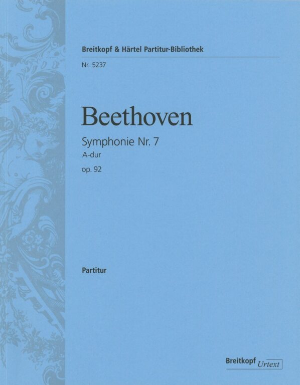 BEETHOVEN - SYMPHONIE NR.7 A-DUR OP.92, PARTITUR
