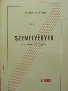 Szemelvények az emigrációs sajtóból 1989. május 26. [antikvár]