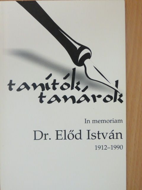 Borián Tibor - In memoriam Dr. Előd István [antikvár]