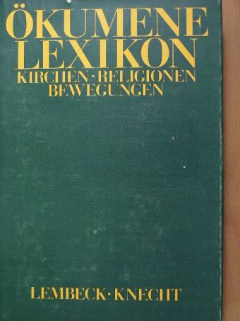 Hanffried Krüger - Ökumene Lexikon [antikvár]