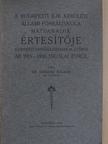 Dr. Koczogh András - A Budapesti II-ik kerületi Állami Főreáliskola hatvanadik értesítője az 1915-1916. iskolai évről [antikvár]