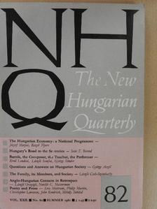 Cseh-Szombathy László - The New Hungarian Quarterly Summer 1981. [antikvár]