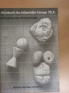 Múzeumi és műemléki hónap 1975 október [antikvár]