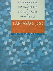 Farkas Csaba - Társasági jog [antikvár]