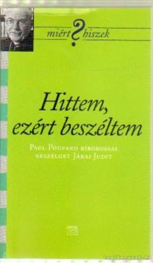 Járai Judit - Hittem, ezért beszéltem [antikvár]