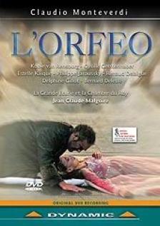 MONTEVERDI. - L`ORFEO DVD VEZ:J.CLAUDE MALGOIRE,