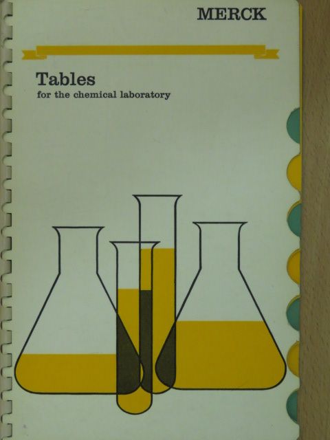 Tables for the chemical laboratory [antikvár]