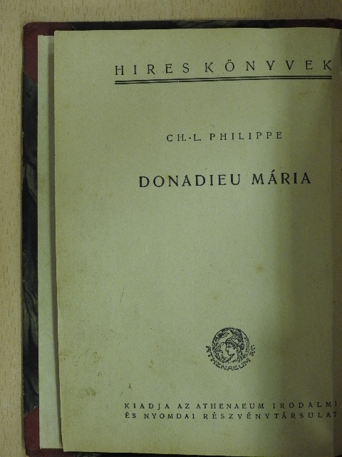 C H.-L. Philippe - Donadieu Mária [antikvár]