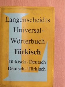 Langenscheidts Universal-Wörterbuch Türkisch [antikvár]