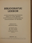 Bibliografiai Lexikon [antikvár]
