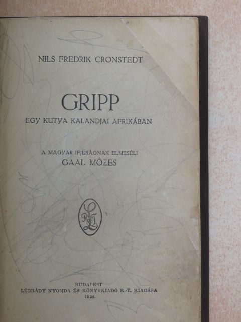 Nils Fredrik Cronstedt - Gripp [antikvár]