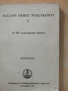 Hofmann László - Haladó német nyelvkönyv I. [antikvár]