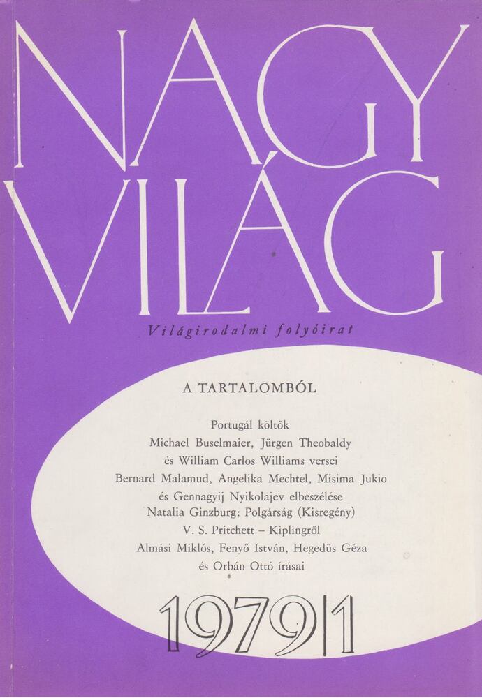 KÉRY LÁSZLÓ - Nagyvilág 1979/1 [antikvár]