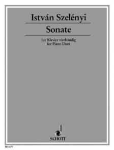 SZELÉNYI ISTVÁN - SONATE FÜR KLAVIER VIERHAENDIG (A.GRAU/G.SCHUMACHER)