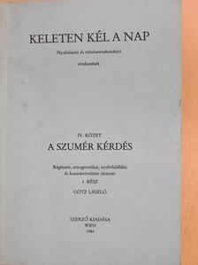 Götz László - Keleten kél a nap IV/1. (dedikált példány) [antikvár]