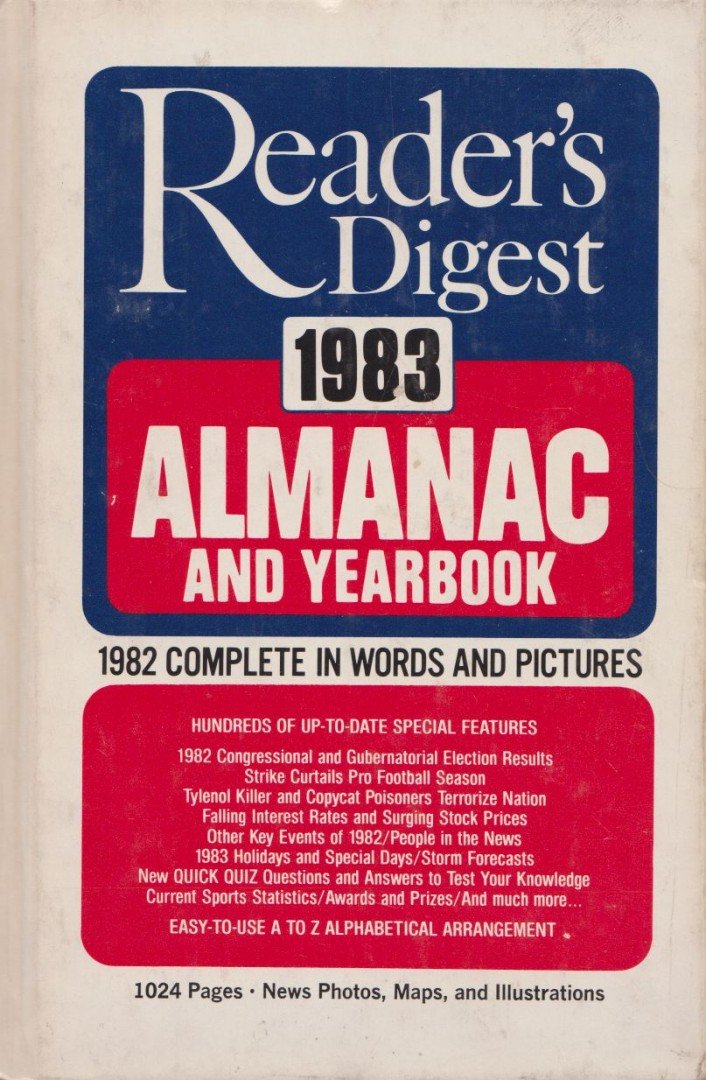 David C. Whitney - Reader's Digest Almanac and Yearbook 1983 [antikvár]